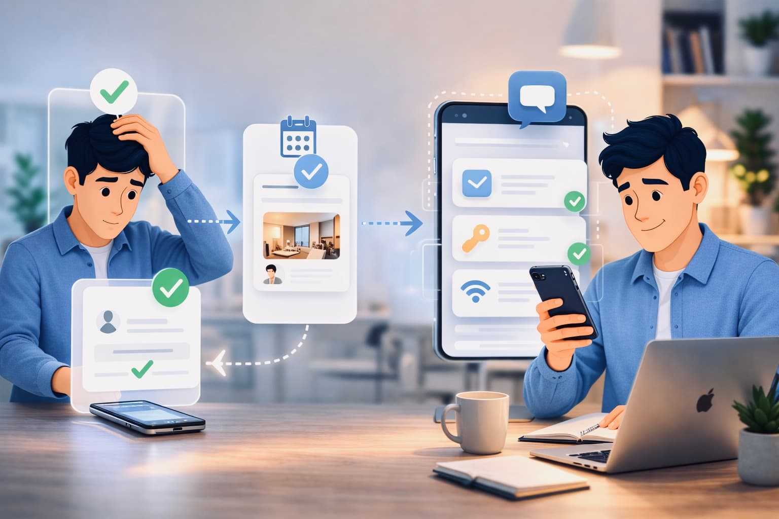 Guest message portal