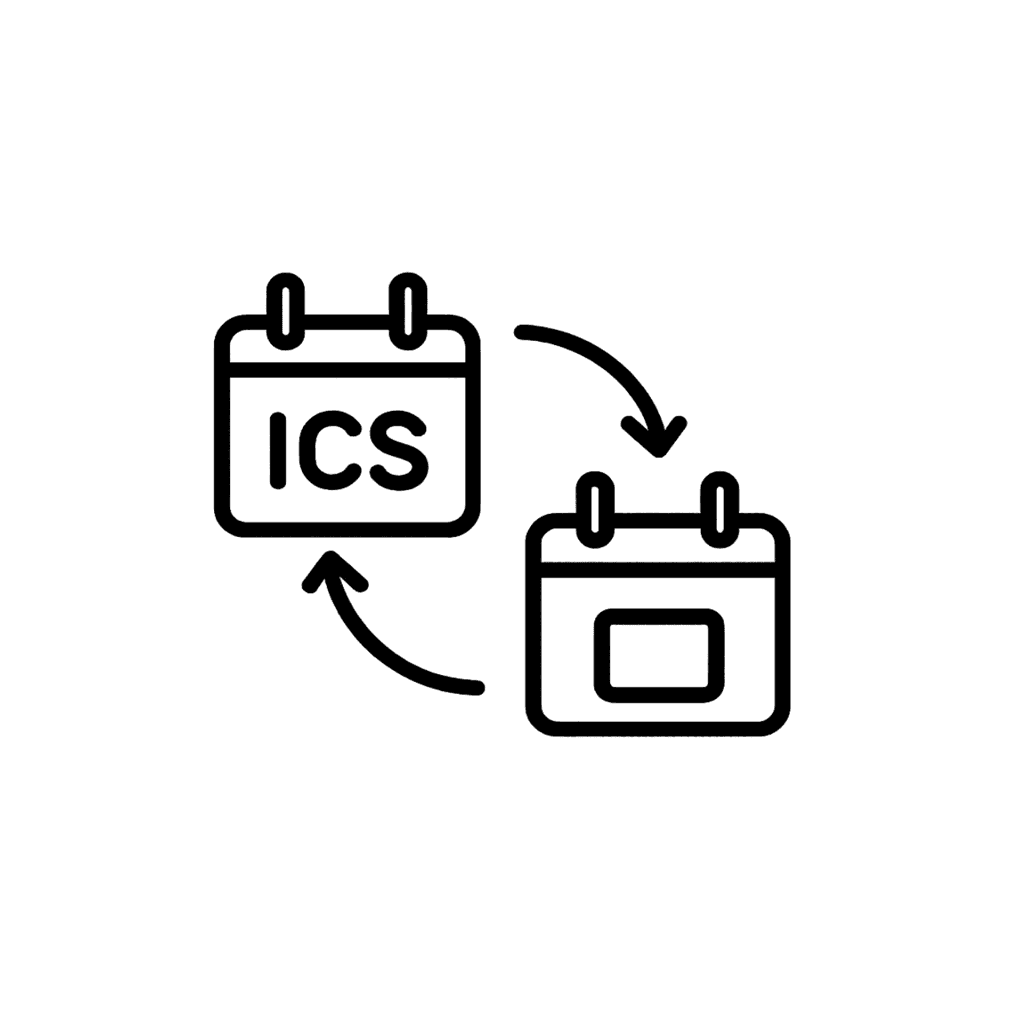 iCal connection setup in Plan4Host